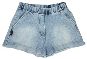 Szorty 041-24 GIRL SHORTS JEANS / BLUE