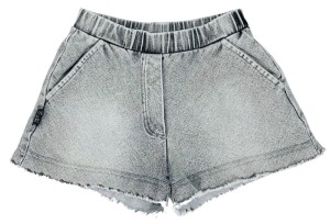 Szorty 042-24 GIRL SHORTS JEANS / GRAY