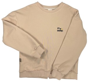Bluza 073-24 SWEATSHIRT "FLY AWAY" / BEIGE