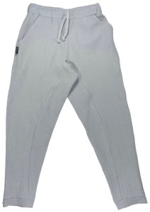 Spodnie 099-24 MUSLIN TROUSERS / LIGHT GRAY - GOTS