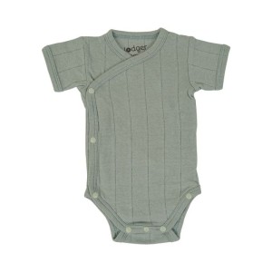 Body kopertowe z krótkim rękawem SILT GREEN zielone Romper Tribe Solid SS