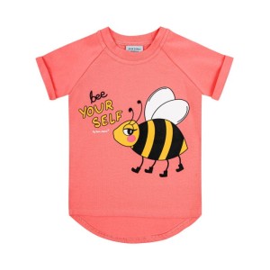T-Shirt PSZCZÓŁKA RÓŻ - BEE PINK / T-SHIRT