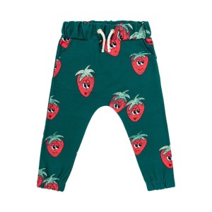 Spodnie TRUSKAWKA ZIELEŃ - STRAWBERRY GREEN / PANTS