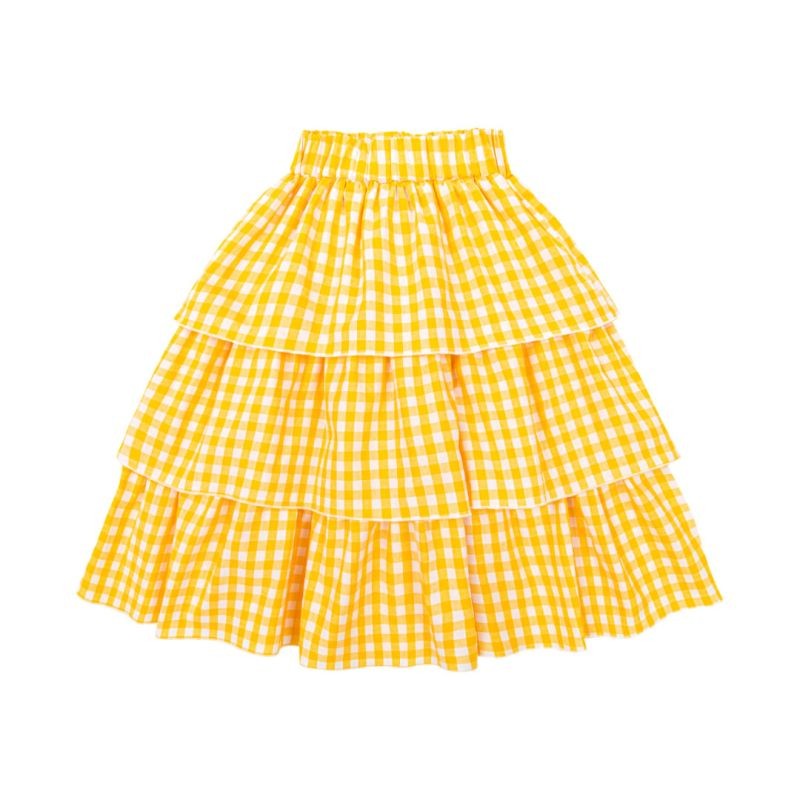 dear-sophie-CHECKER YELLOW LONG WAVED SKIRT-polkabubu.jpg