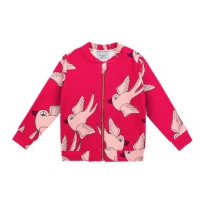 Bomberka JASKÓŁKA CZERWONA - SWALLOW RED / BOMBER JACKET