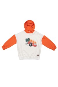 Bluza z kapturem Loose Hoodie FLAME RACE