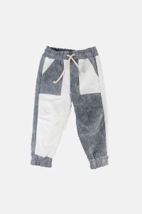 Spodnie GREY&WHITE PATCHED JEANS PANTS