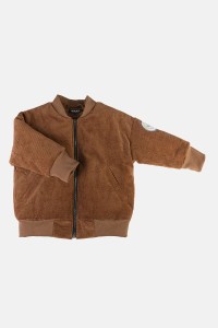 Kurtka BROWN TERRY BOMBER JACKET