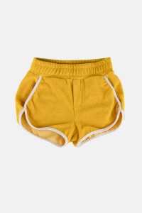 Szorty YELLOW FROTTE TENNIS SHORTS