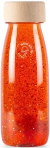 Butelka sensoryczna FLOAT pomarańczowa | Petit Boum 47636