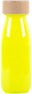 Butelka sensoryczna FLOAT NEON żółta | Petit Boum 47677