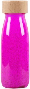 Butelka sensoryczna FLOAT NEON różowa | Petit Boum 47678