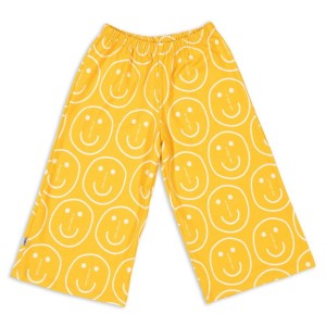 Spodnie CULOTTE PANTS ORANGE SMILEY