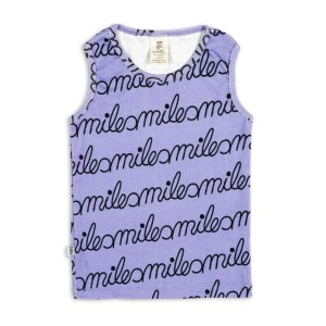 Top prążek RIBBED TANK TOP SMILE