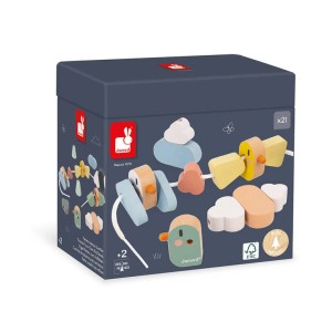 Nawlekanka z drewnianymi ptaszkami Sweet Cocoon 2 lata+ Janod J04050
