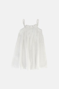 Sukienka CREAM MUSLIN WAVY DRESS