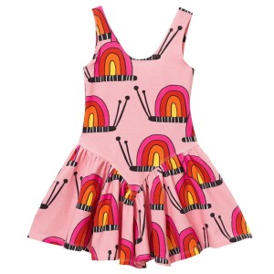 Sukienka BALERINA DRESS pink snails