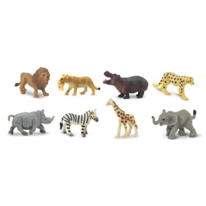 Safari Ltd. 3 lata+ Zestaw Mini Figurek Mini Zwierzęta Sawanny S100224