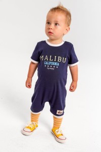 Rampers Retro Romper NAVY