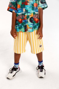 Szorty Lazy Shorts YELLOW STRIPES