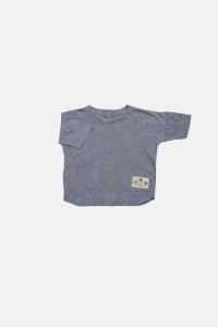 Koszulka 006B WIDE TORN TEE deep blue