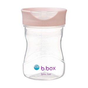 Kubek treningowy do nauki picia 240 ml RÓŻOWY | b.box