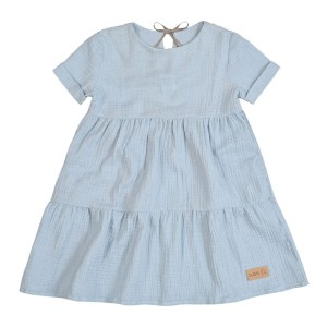 Sukienka MUSLIN dress LEA baby blue (mama&córka)