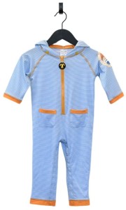 Kombinezon UV UPF50+ długi LONG lycrasuit TRUE BLUE | Ducksday