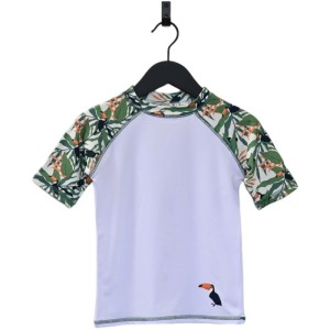 T-shirt dziecięcy UV UPF50+ koszulka do pływania z krótkim rękawem Toucan Ducksday