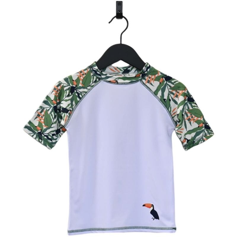 t-shirt kąpielowy dziecięcy Ducksday Toucan z krótkim rękawem