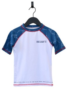 T-shirt dziecięcy UV UPF50+ koszulka do pływania z krótkim rękawem STRAYA Ducksday