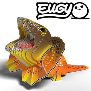 Eko Układanka 3D Jaszczurka Agama Kołnierzasta 6 lat+ Eugy EG_108