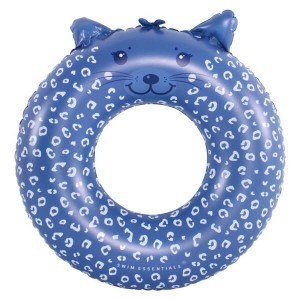 The Swim Essentials 3 lata+ Koło do pływania 55 cm Animal Blue Leopard 2023SE935