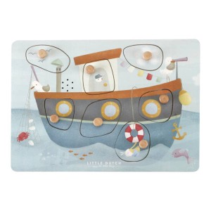 Little Dutch 12 m+ Puzzle dźwiękowe Sailors Bay LD4762