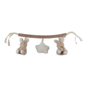 Little Dutch 0 m+ Zawieszka interaktywna do wózka / fotelika Baby Bunny LD8867