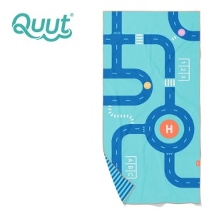 Dwustronny ręcznik plażowy PlayTowels M (140 x 70cm) Road QUUT