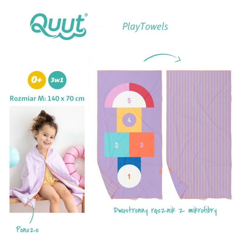 174066-5425031174066-QUUT-Dwustronny-ręcznik-plażowy-PlayTowels-M-140-70-cm-Hopscotch- (2).jpg