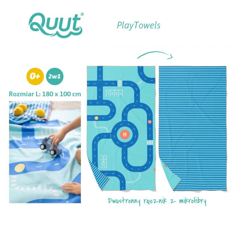 174141-5425031174141-QUUT-Dwustronny-ręcznik-plażowy-PlayTowels-L-180-100-cm-Road- (2).jpg