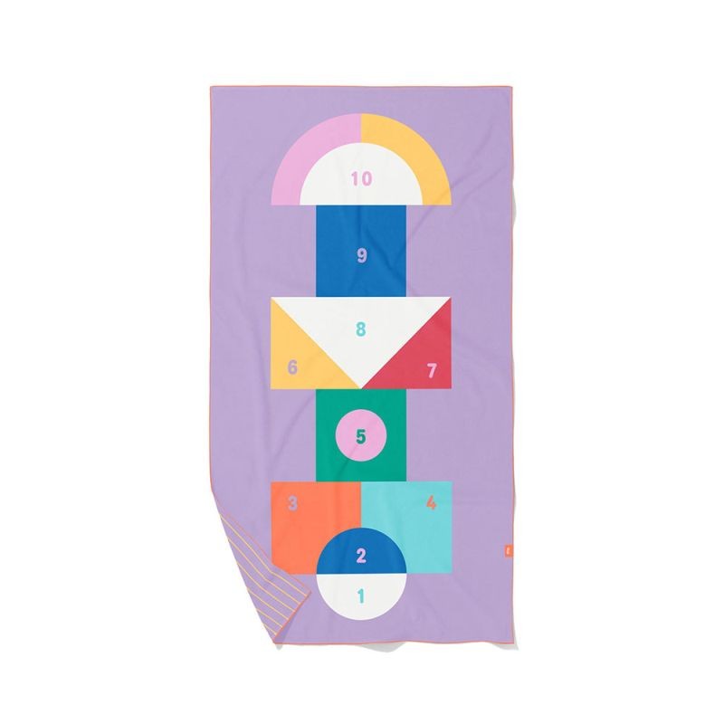 174165-5425031174165-QUUT-Dwustronny-ręcznik-plażowy-PlayTowels-L-180-100-cm-Hopscotch- (3).jpg