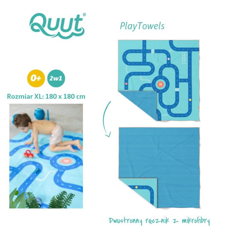 174189-5425031174189-QUUT-Dwustronny-ręcznik-plażowy-PlayTowels-XL-180-180-cm-Road- (2).jpg
