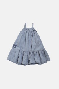 Sukienka 410 WAVE LONG DRESS deep blue