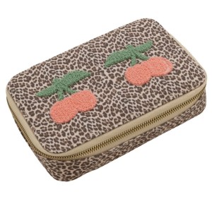 Piórnik z wyposażeniem PENCIL BOX FILLED Leopard Cherry | Jeune Premier