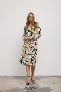 Sukienka LAURA kwiaty -50%