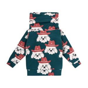 Bluza komin SZERYF ZIELONY - SHERIFF GREEN / SNOOD SWEATSHIRT