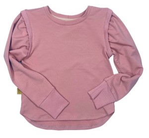 Bluzka 215-24 LONGSLEEVE BASIC "PUFF" / PINK