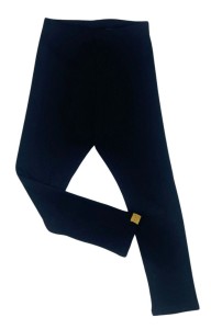 Legginsy prążek 229-24 LEGGINS WELT / BLACK