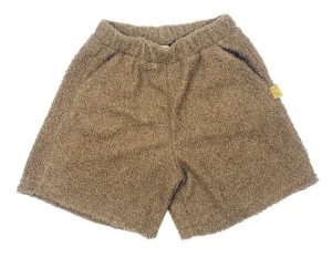 Szorty 273-24 SHORTS BOUCLE / CAMEL