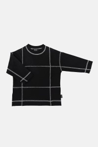 Bluzka BLACK REVERSED LONGSLEEVE