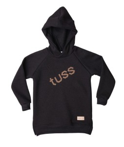 Bluza hoodie TUSS black ( ciepła )