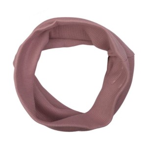 Komin prążkowany DUSTY ROSE LINE